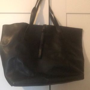 Black Saks Fifth Avenue Tote